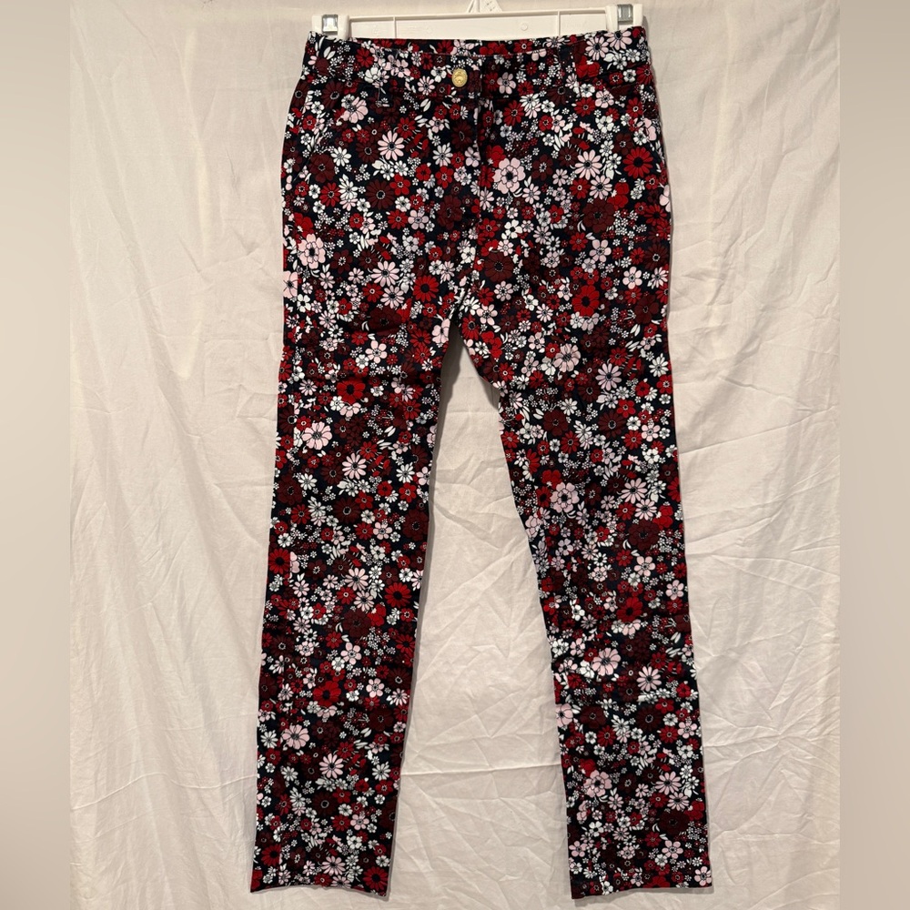 Brooks Brothers Cotton Sateen Floral Pants (kids)